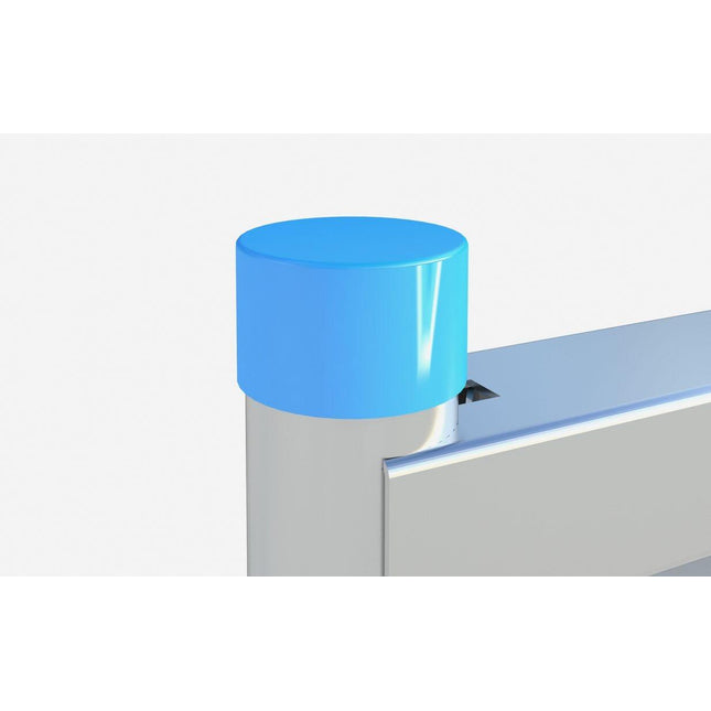 Bauzaun Stopfen / Deckel 38mm Bauzaun Stopfen BilligerBauzaun.