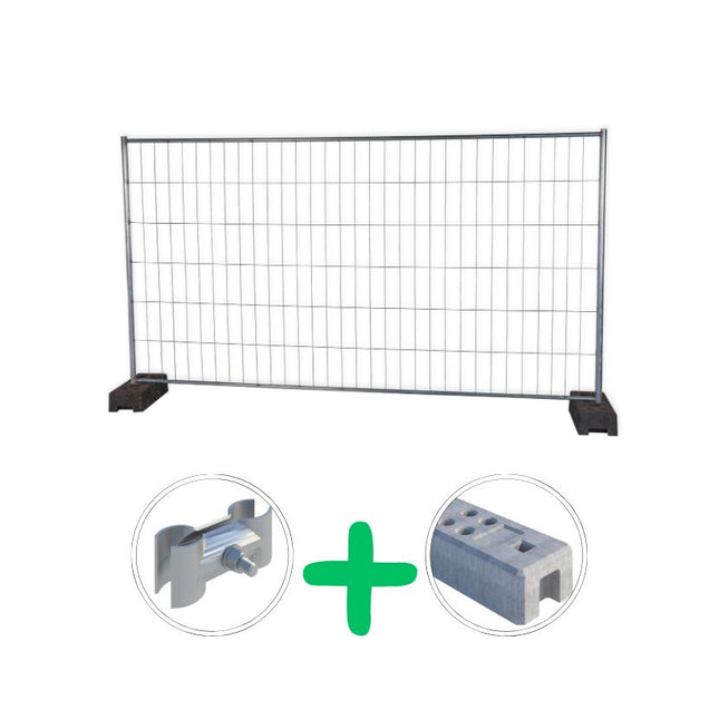 Bauzaun 100m (3,5x2,0m) Bauzaun BilligerBauzaun