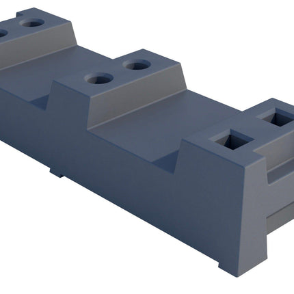 Bauzaunfuß - Gummi 16kg Bauzaunfuß / Fußplatte BilligerBauzaun