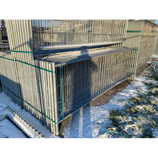 Bauzaun Halbhoch 3,45 x 1,20m (Standard Premium) - (B-Ware) Bauzaun Halbhoch BilligerBauzaun