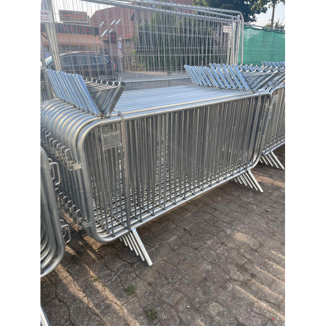 Absperrgitter 230x110cm (light) Absperrgitter BilligerBauzaun 