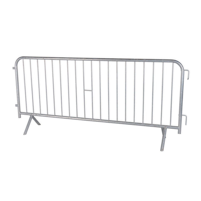 Absperrgitter 2,5 x 1,1m | 38mm Rohr Absperrgitter BilligerBauzaun. 