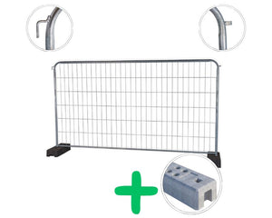 Bauzaun Rund 100m Mobilzaun Profi Rund Bauzaun Runde ecken BilligerBauzaun. 