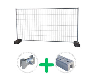 Bauzaun 100m (3,5x2,0m) Bauzaun BilligerBauzaun 