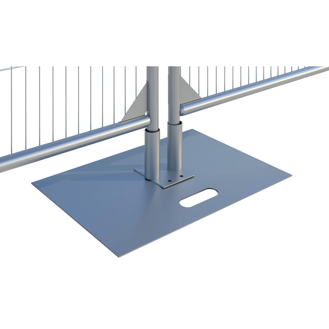 Bauzaun Bodenplatte Groß (Heavy) Bodenplatte BilligerBauzaun. 