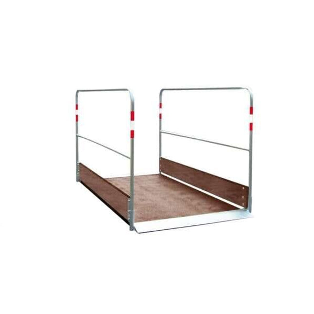 Grabenbrücke aus Holz, Kanalbrücke, Übergangsbrücke aus Holz Grabenbrücke Schake 1.50 m 2.70 m 