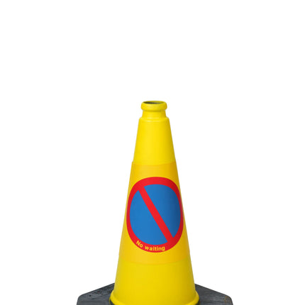 Verkehrshütchen 45 cm beschwert – Leitkegel aus PVC | wetterfester Verkehrskegel Leitkegeln BilligerBauzaun 