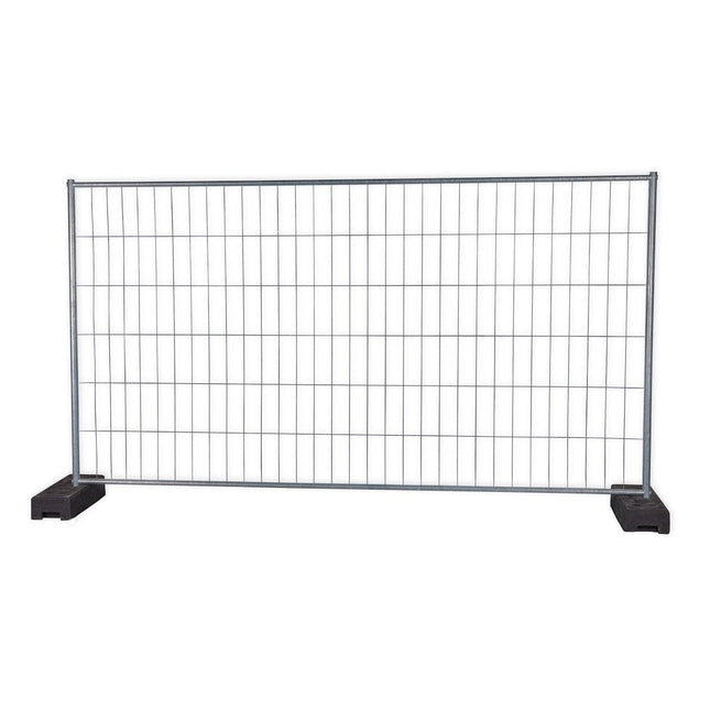 Mobilzaun Profi SUPER Business 3,5x2,0m II, vollfeuerverzinkt Bauzaun Feuerverzinkt BilligerBauzaun. 