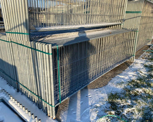 Bauzaun Halbhoch 3,45 x 1,20m (Standard Premium) - (B-Ware) Bauzaun Halbhoch BilligerBauzaun 