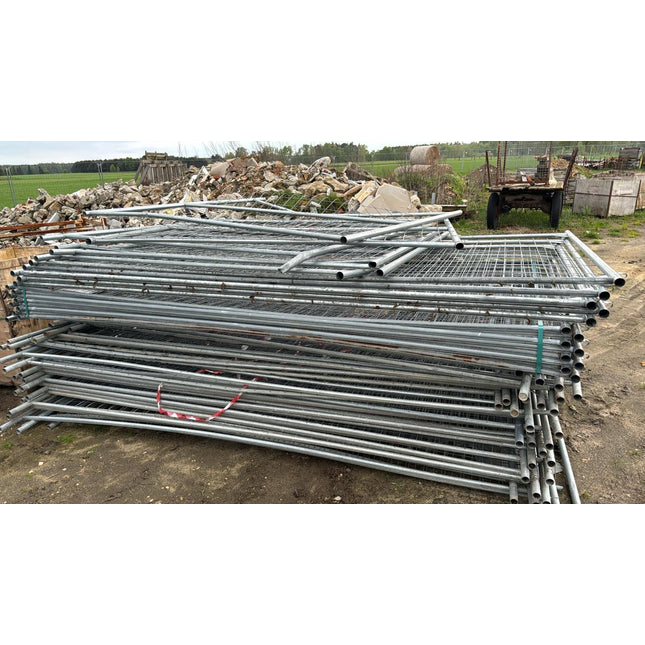 Bauzaun 345x200cm (Standard Premium Power Robust) - (stark gebraucht / Defekt) Bauzaun BilligerBauzaun 