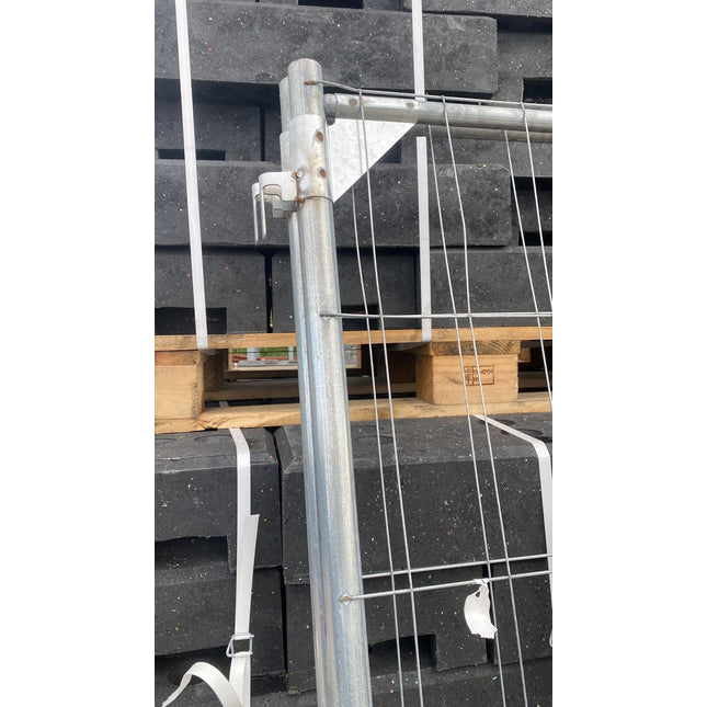 Bauzaun 345x200cm mit Haken und Ösen (Standard Premium Power Robust) - (B-Ware) Bauzaun BilligerBauzaun 