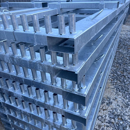 Transportgestell für 25 Mobilzäune 3,5 Transport / Organisation BilligerBauzaun 
